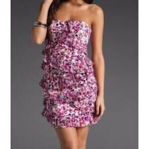 Cynthia Steffe Strapless Dress 4 NWOT